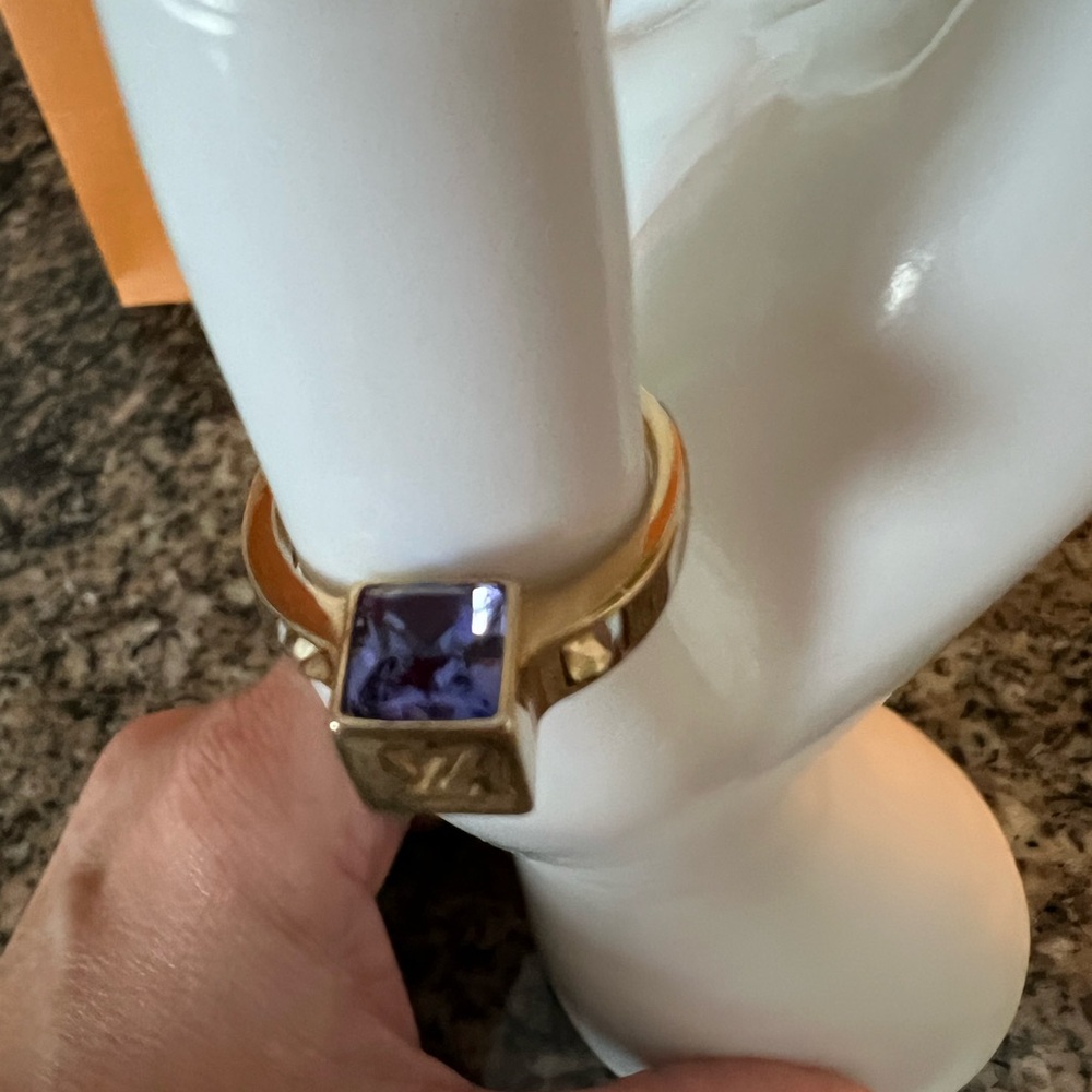 Louis Vuitton Crystal Gamble Ring - Picture 7 of 11